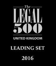 Parklane Plowden credited as a Leading set in the 2016 Edition of the Legal 500