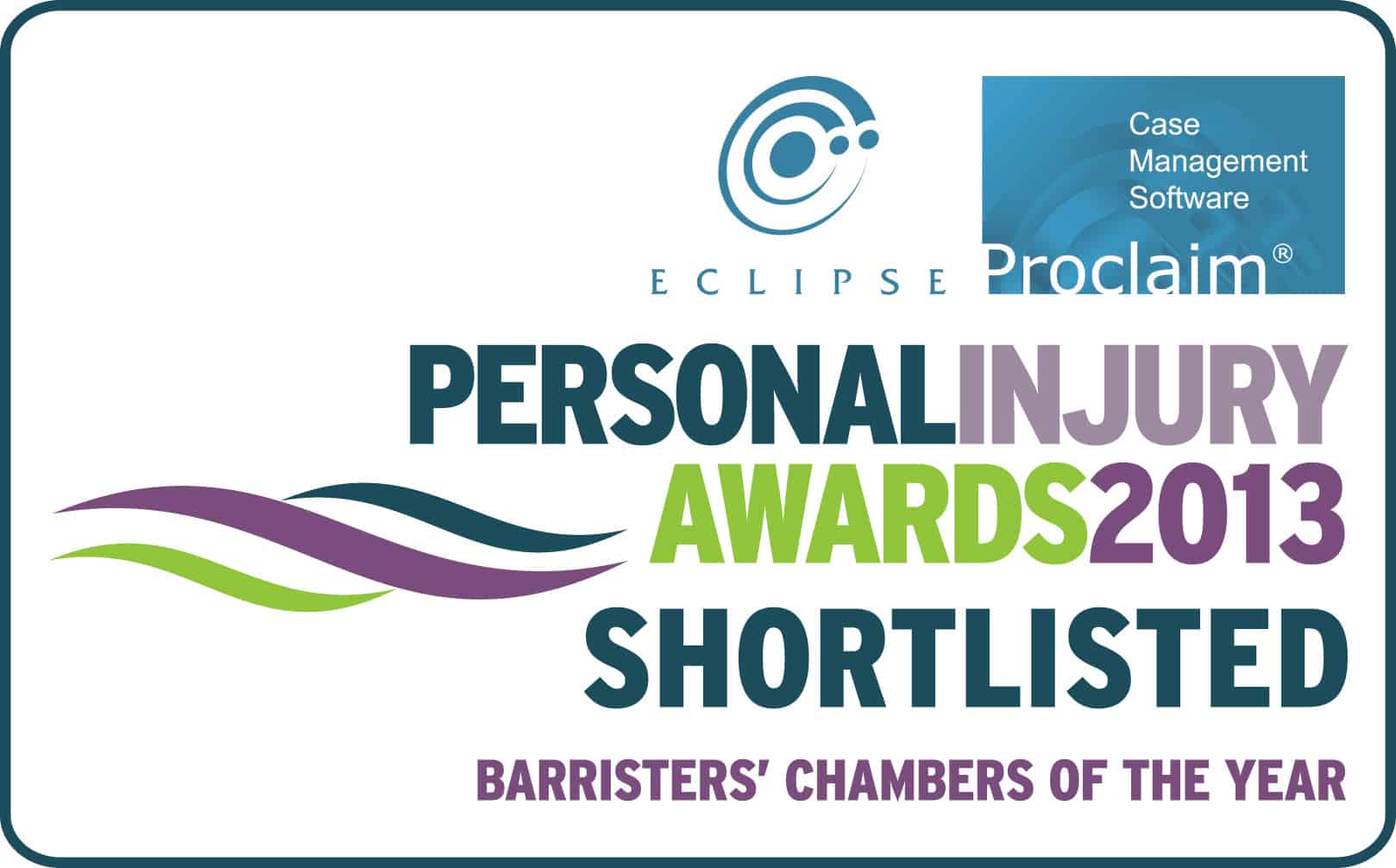 Chambers is Shortlisted for Chambers of the Year