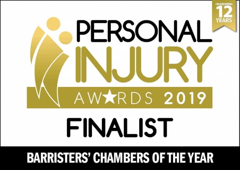 Parklane Plowden Chambers shortlisted for ‘Barristers’ Chambers of the Year’ at the 2019 Personal Injury Awards