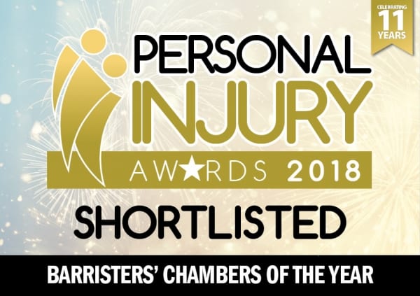 Parklane Plowden Chambers shortlisted for ‘Barristers’ Chambers of the Year’ at the Personal Injury Awards