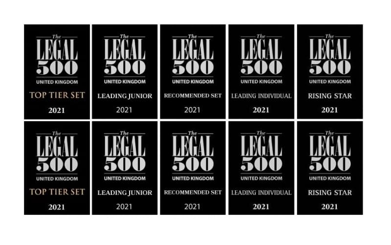Parklane Plowden Chambers – The Legal 500 directory recommendations 2021.