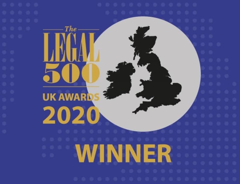 Parklane Plowden wins Regional Bar: Set of the Year at The Legal 500 UK Awards 2020.