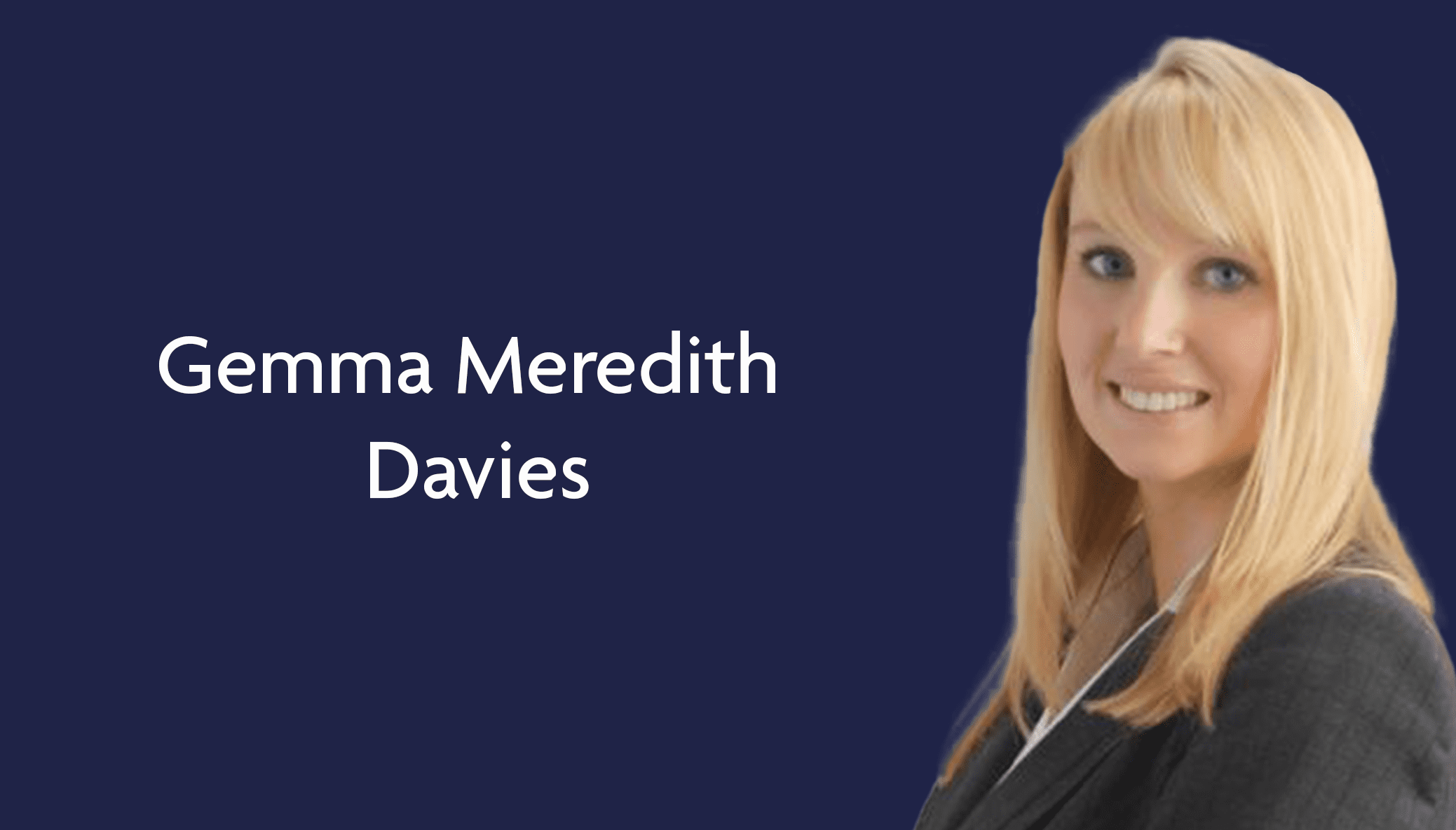 Gemma Meredith-Davies appointed as a Deputy District Judge