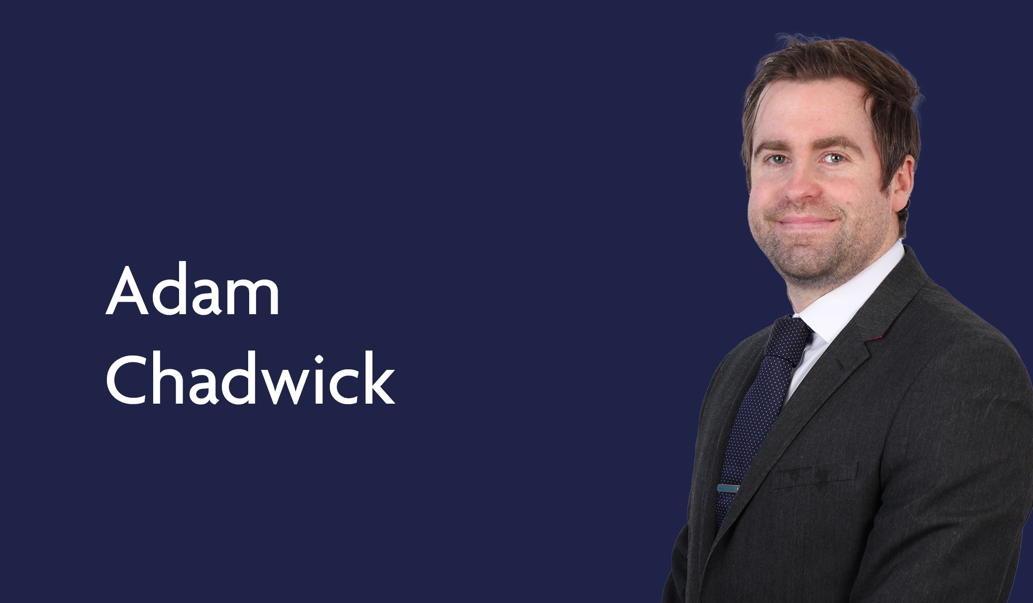 Parklane Plowden Welcomes Adam Chadwick