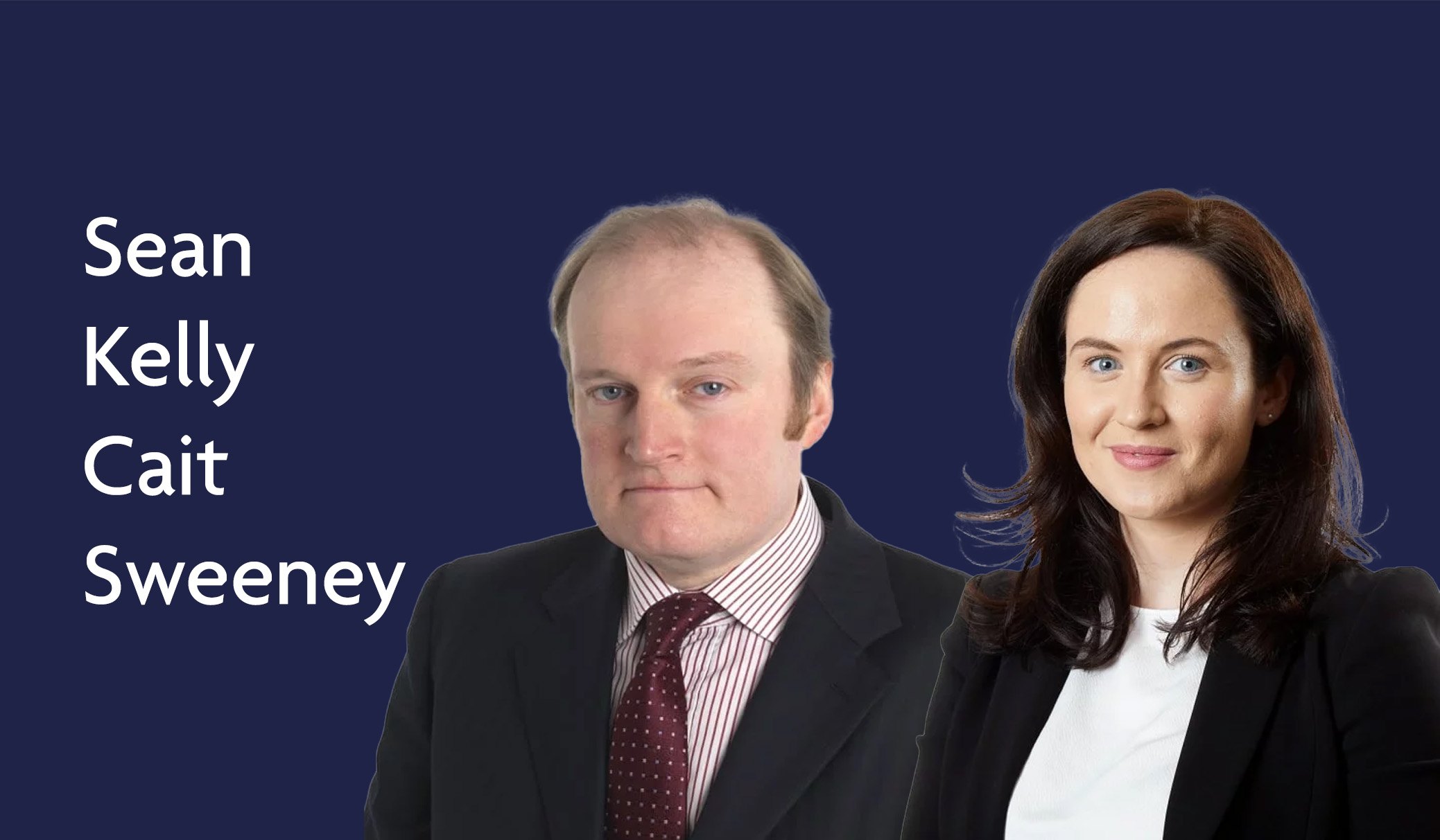 Sean Kelly and Cait Sweeney to speak at the Property Bar Association’s Leeds Conference
