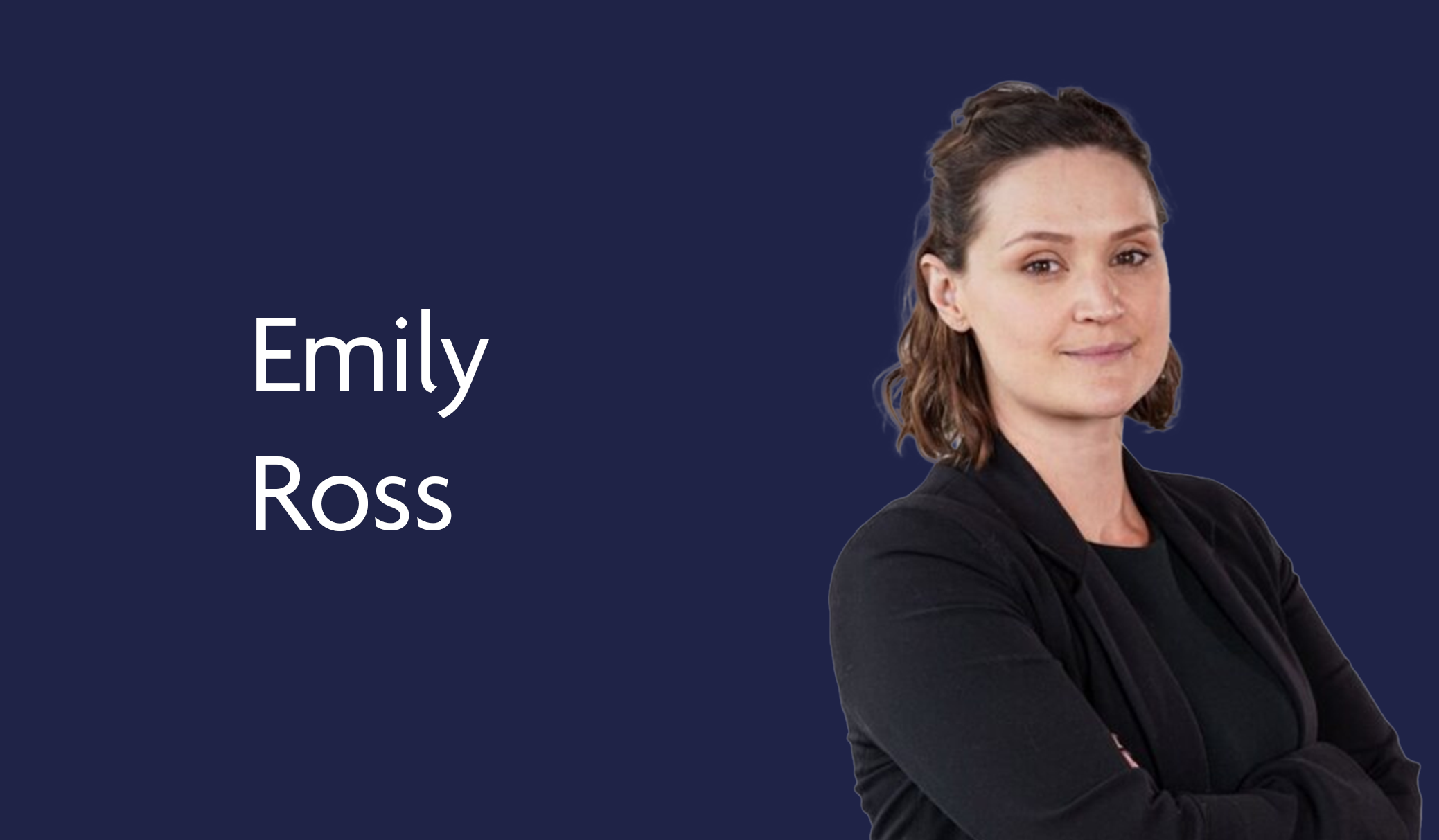 Welcome back Emily Ross