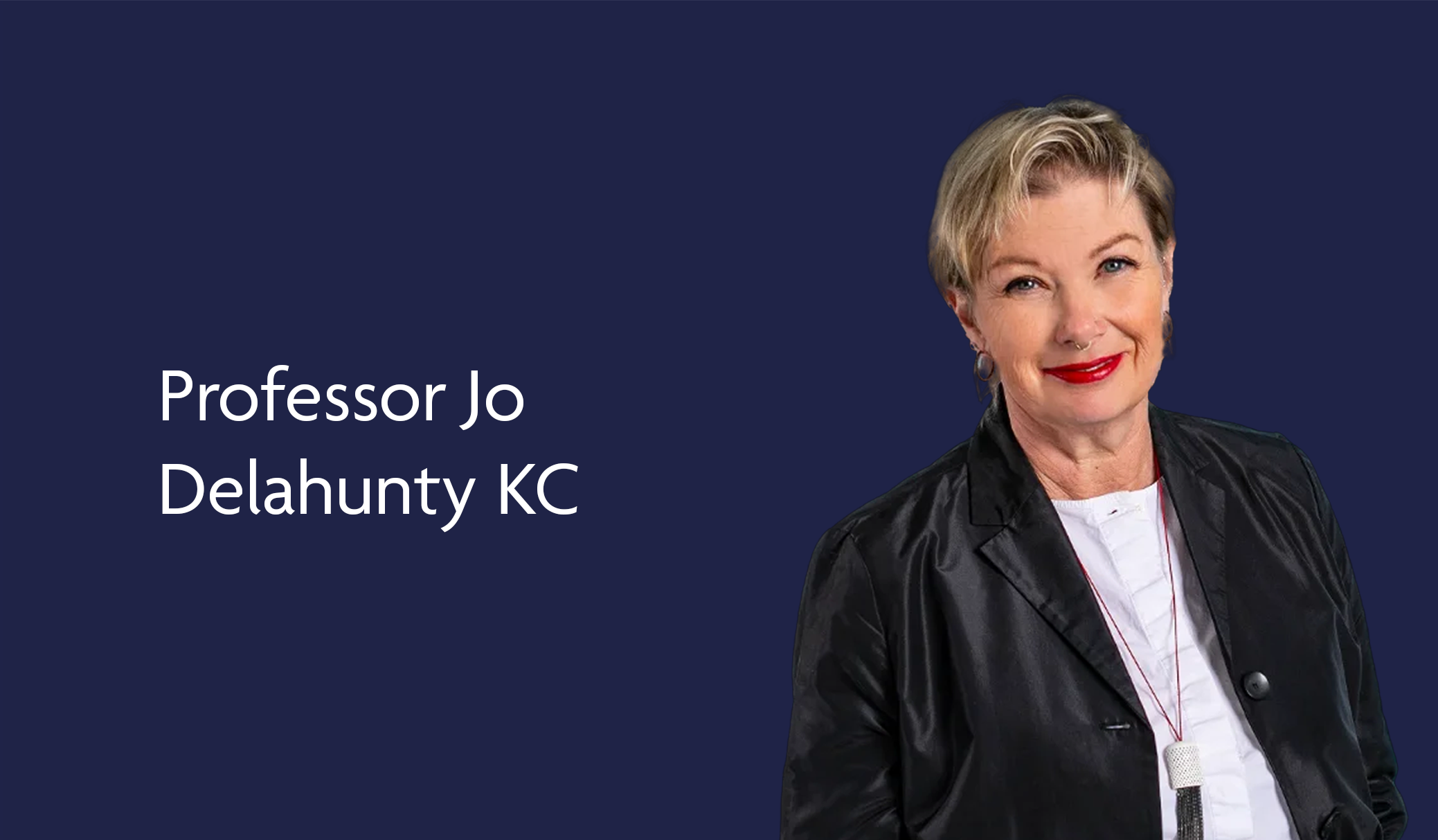 Professor Jo Delahunty KC shortlisted for two awards