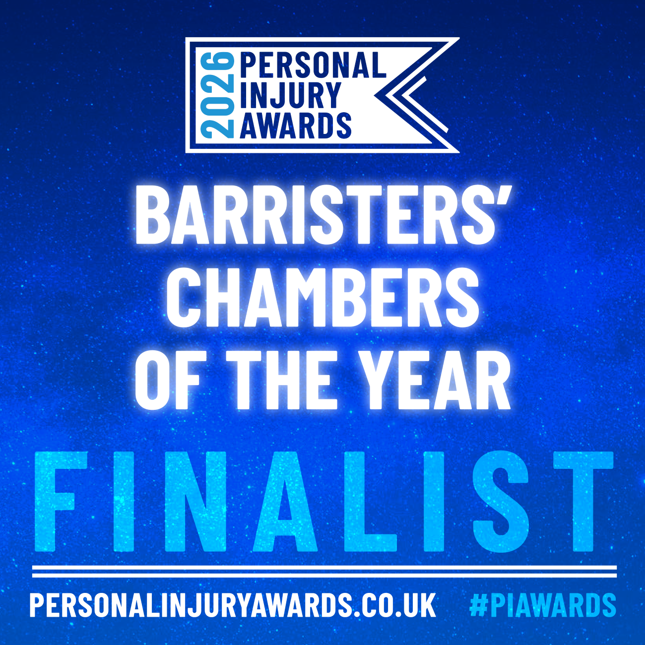 Parklane Plowden shortlisted as a finalist – Chambers of the Year at the Personal Injury awards